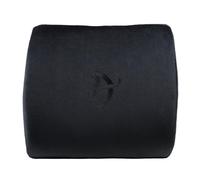 Arozzi Almohada de Apoyo Lumbar de Espuma viscoelástica Alivia el Dolor de Espalda y la Fatiga después de Largos períodos de Trabajo o de Juego, Negro, estándar, Negro, Standard