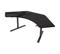 Arozzi Arena Angelo Mesa Gaming Gun Metal
