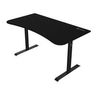 Arozzi - Arena Medium - Escritorio Gaming Compacto con Superficie Pad Completa, Estructura metálica y gestión de Cables. Versión Medium. - Negro