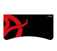 Arozzi Arena Mousepad, Microfiber Cloth Surface, Red Symbol, XL