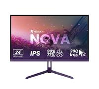 Arozzi Nova 24" Monitor Gaming IPS FHD 200 Hz, 1 ms, FreeSync, HDR, Altavoces Integrados - Purple