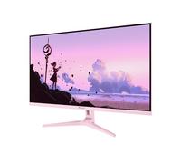 Arozzi Nova 32" Monitor Gaming IPS QHD 2560×1440, 180 Hz, 1 ms, FreeSync, HDR, Altavoces Integrados - Rosa