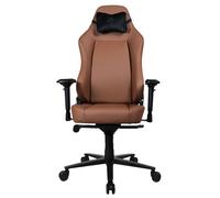 Arozzi Primo Full Premium Leather Silla Gaming Marrón