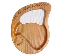 Arpa De 21 Cuerdas, Instrumento De Cuerda De Madera Maciza De Caoba, Con Llave De Ajuste, Cuerda De Repuesto, Manual De Instrucciones, Para Adultos, Niños, Principiantes, Amantes (Color : Brown)