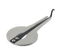 Arpa de Boca Portátil Instrumento Musical Étnico Ruso para acero Inoxidable Cromado para compacto para Principiantes y Educación Musical 10.6x5.3cm(B)