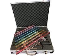 Arpa De Cristal Arcoíris, Clave De Do, 8 Notas, Do5, Re5, Mi5, Fa5, Sol5, La5, Si5, Do6, Instrumento Musical De Sanación Perfecta, For Terapia De Sonido Y Meditación, Con Maletín De Aluminio.(440HZ)