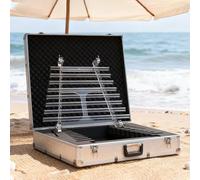 Arpa De Cristal Cuarzo 8 Notas Y 432 Hz, Para Terapia Sonido, Con Patrón La Flor Vida, Incluye Estuche Transporte Alúmina(432hz)