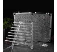 Arpa De Cristal Cuarzo Para Terapia Sonido Con Patrón 432 Hz, Cuenco Para Sanación Sonora, Pirámide, 8 Notas Y Caja Aleación Alúmina(432hz)