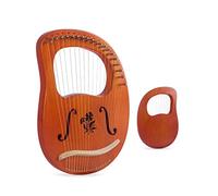 Arpa de lira 16 19 cuerdas arpa de lira de caoba de madera instrumento musical clásico