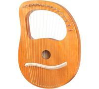 Arpa de lira 16 cuerdas Arpa de lira popular de madera profesional, 16 cuerdas estilo 1