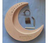 Arpa de lira de madera para principiantes, arpa pequeña, instrumento musical portátil de mano fácil de usar (color: C)