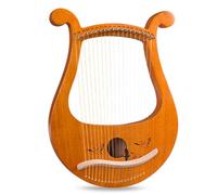Arpa De Lira, Violín Griego De 19 Cuerdas, Lira De 19 Cuerdas, Instrumento De Cuerda, Fácil De Usar, Regalo Para Principiantes, Amantes De La Música, Niños Y Adultos A