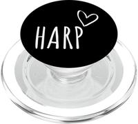 Arpa Instrumento Musical Cuerdas Clásico Folk Celtic Player PopSockets PopGrip para MagSafe