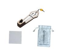 ＡＷＨＡＯ Arpa Judía étnica con Bolsa Y Paño de Limpieza Arpa de Mandíbula para Adultos Y Niños