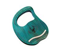 arpa lira Instrumento De Cuerda De Caja De Resonancia De Lisa De Madera De Madera De Madera Con Instrumentos De Selección De Llave De Ajuste (Color : 01)