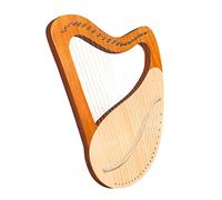 Arpa portátil de 21 cuerdas, instrumento de cuerda para principiantes adultos, perfecto para aprender y musicoterapia, diseño ligero, fácil de tocar y transportar