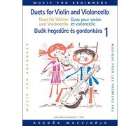Arpad pejtsik : duets for violin and violoncello for beginners 1
