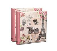 ARPAN (2 Unidades, 15 x 10 cm, diseño Fotos, Cartón Plástico, Memorias de Viaje, Album Size : 23 x 4.5 x 22.5 cm Approx