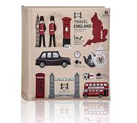 ARPAN - Álbum de fotos, con diseño de Londres (200 fotos de 15 x 10 cm), tamaño del álbum 23 x 23 cm