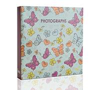 Arpan Álbum de fotos para fotos de 200 x 4 x 6 pulgadas / 10 x 15 cm (mariposas)