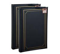 ARPAN - Álbum de Notas para Fotos de 300 x 4 x 6 Pulgadas (Acolchado), Color Negro