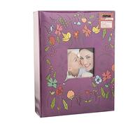 ARPAN Álbum para fotos de 10,16 x 15,24 cm, diseño de ventana, 200 soportes (pajarita), 22 x 4,8 x 17,8 cm