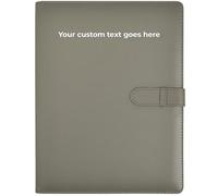 Arpan Carpeta de presentación y certificado de texto personalizado A4 - Archivo de documentos, libro de cartera, carpeta, soporte para certificado de nacimiento y graduación, A4, cuaderno profesional