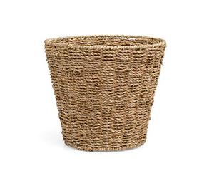 ARPAN - Papelera Tejida para Dormitorio, Cocina, baño u Oficina, Papelera versátil para Basura y residuos, de Pradera Marina, 28 x 25 cm