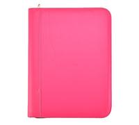 Arpan Pink Deluxe A4 - Carpeta con cremallera para conferencias con calculadora y bloc