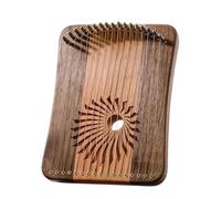 Arpas Instrumentos musicales Fingerplay Lyre Harp 17 31 Cuerdas Portátil Pequeño Dedo Arpa Principiante Arpas Instrumentos Musicales Profesionales(17 E)