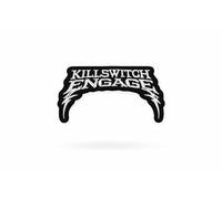 ARPatches Killswitch Engage Metalcore Band - Parche plateado bordado para planchar