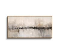 ARPEOTCY Grandes cuadros de lienzo con marco, 102 x 51 cm, modernos cuadros abstractos, decoración de pared minimalista para sala de estar, dormitorio, oficina, decoración de pared de la habitación