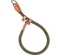 Arppe 11060 Collar Educativo Nylon Redondo con Protección, L, Verde Oliva y Caramelo