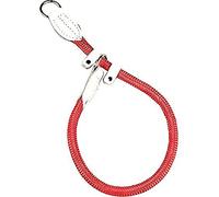 Arppe 11060 Collar Educativo Nylon Redondo con Protección, M, Rojo y Blanco