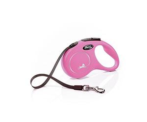 Arppe 2092010197 Correa Flexi New Classic, 5 m, S, Rosa