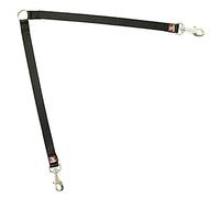 Arppe 4077012509 Acople Dos Perros Nylon Basic, Negro