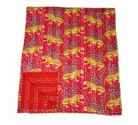 Arprani Edredones de algodón jaipuri, edredón tradicional, manta para sofá, manta tradicional tamaño queen, juego de cama individual, mantas de algodón fabricadas en la India