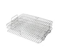 ARPZPPSK Estante For Freidora De Aire, Compatible con Ninja Foodi Grill XL, Freidora De Aire, Deshidratador Multicapa, Estante For Tostadas, Accesorios For Freidora De Aire