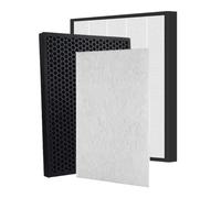 ARPZPPSK Filtro HEPA De Repuesto Y Carbón Desodorizante, Compatible with Sharp, Purificador De Aire KC-G40SA KC-G40SA-W KC-G50SA KC-G50SA-W, Cartucho De Filtro(1 Set)
