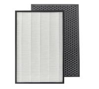 ARPZPPSK Filtro Humidificador De Filtro De Carbón HEPA, Compatible with Sharp, Purificador De Aire KC-850E KC-850TA KC-850U KC-C100E FZ-C100HFE FZ-C100DFE FZ-C100MFE(1 Set)