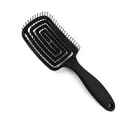 ARQIVO Cepillo para el cabello, cepillo curvado con ventilación, secado más rápido, cepillos de pelo curvados profesionales para mujeres, hombres, cepillo desenredante para cabello húmedo y seco