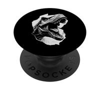 Arqueología gráfica de Dinosaurio con diseño de Arte Impreso PopSockets PopGrip Adhesivo