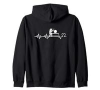 Arqueología Latido del corazón Hombres Mujeres Divertido Arqueólogo Sudadera con Capucha