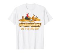 Arqueólogo lo Hace en la Suciedad Fun Arqueología Camiseta gráfica económica, Hombre, Blanco, XL