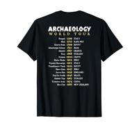 Arqueólogo World Tour Arqueología Divertida Camiseta