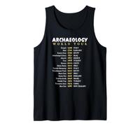Arqueólogo World Tour Arqueología Divertida Camiseta sin Mangas