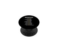 Arqueólogo World Tour Arqueología Divertida PopSockets PopGrip Adhesivo