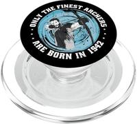 Arquero Cumpleaños Nacido en 1942 Tiro con Arco Arquero PopSockets PopGrip para MagSafe