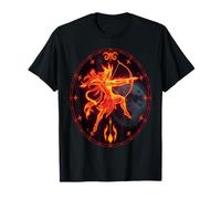 Arquero del Zodiaco de Sagitario - Energía Celestial ardiente Camiseta