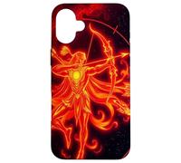 Arquero del Zodiaco de Sagitario - Energía Celestial ardiente Carcasa para iPhone 16 Plus